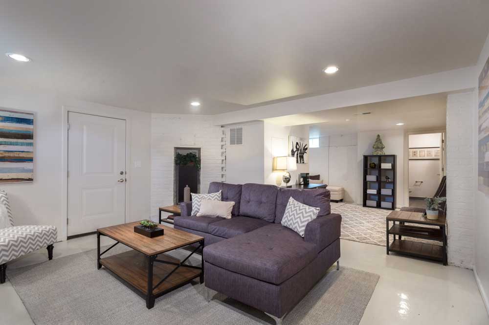 Westover Townhomes spacious basement